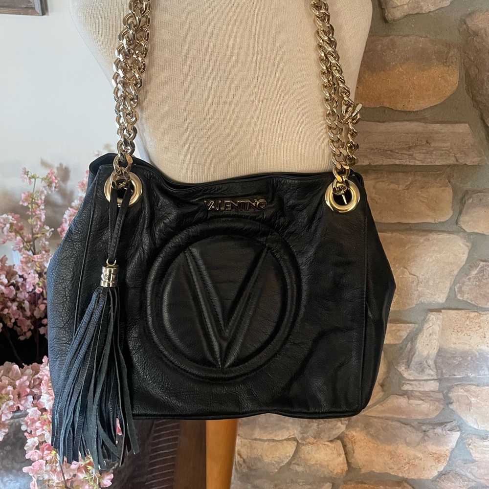 Valentino - Mario Valentino Spa large black bag